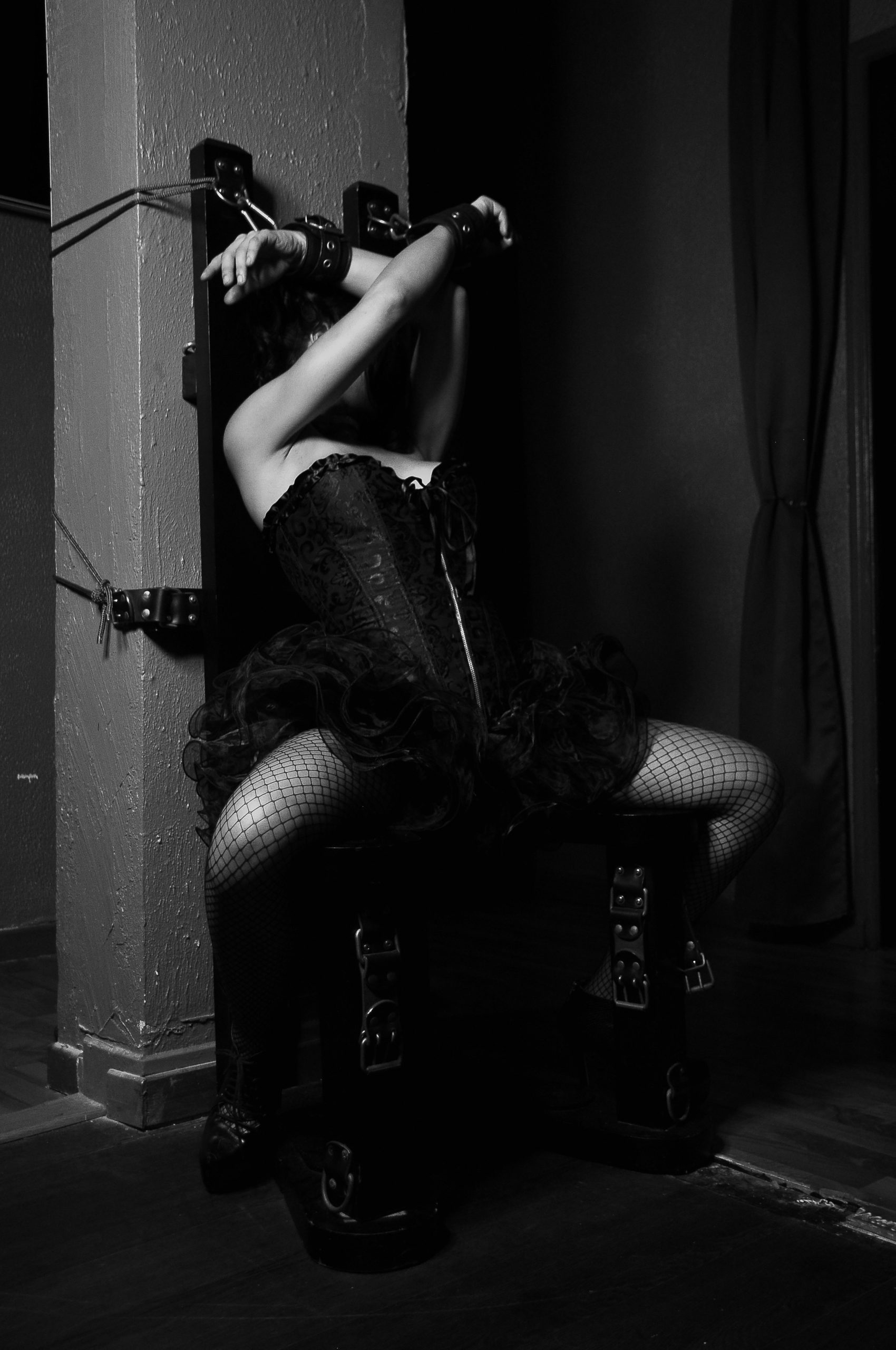 Ritratto boudoir realizzato da Adriano Apdella, fotografo fine art conosciuto come Kolja Art.