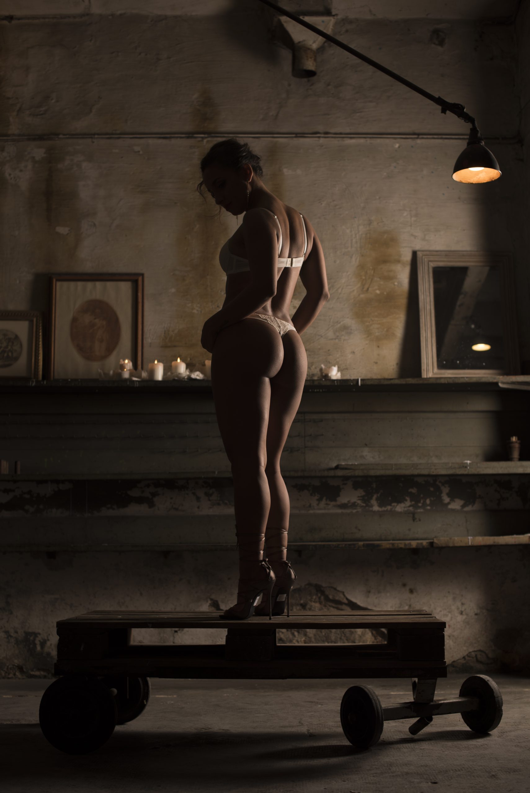 Ritratto boudoir realizzato da Adriano Apdella, fotografo fine art conosciuto come Kolja Art.